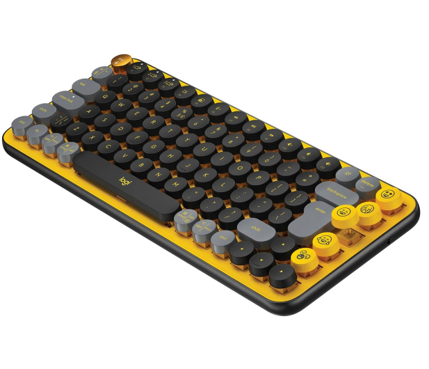 LOGITECH POP KEYS Black & Yellow US INTL - 716616 - zdjęcie 3